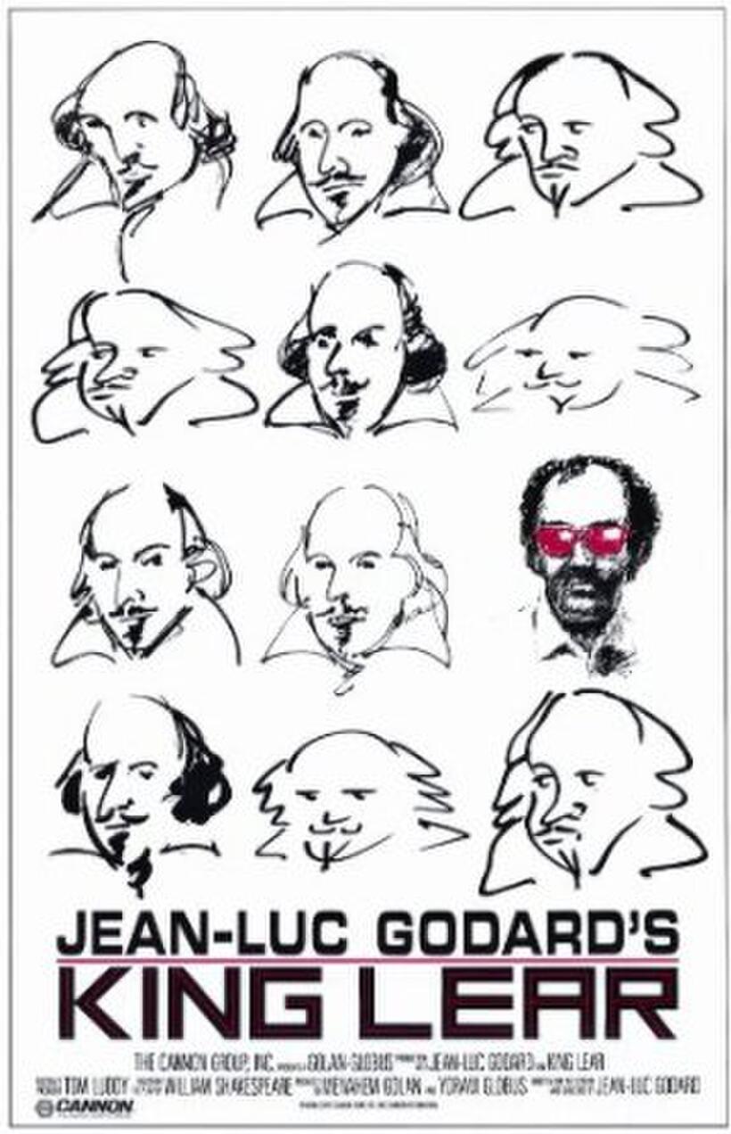 Poster art for "King Lear."
