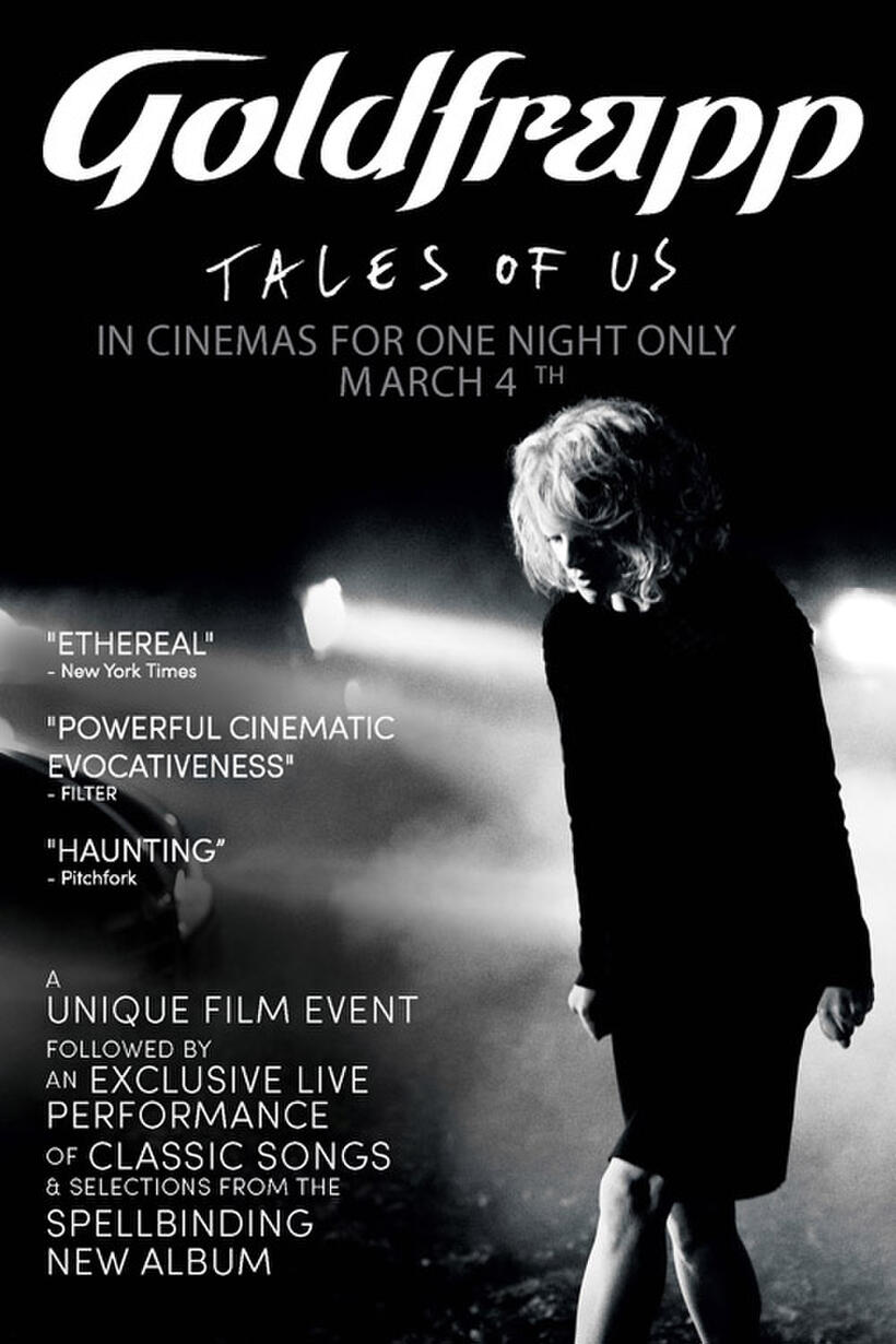 Poster art for "Goldfrapp: Tales of Us."