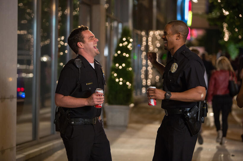 A scene from "Let's Be Cops."