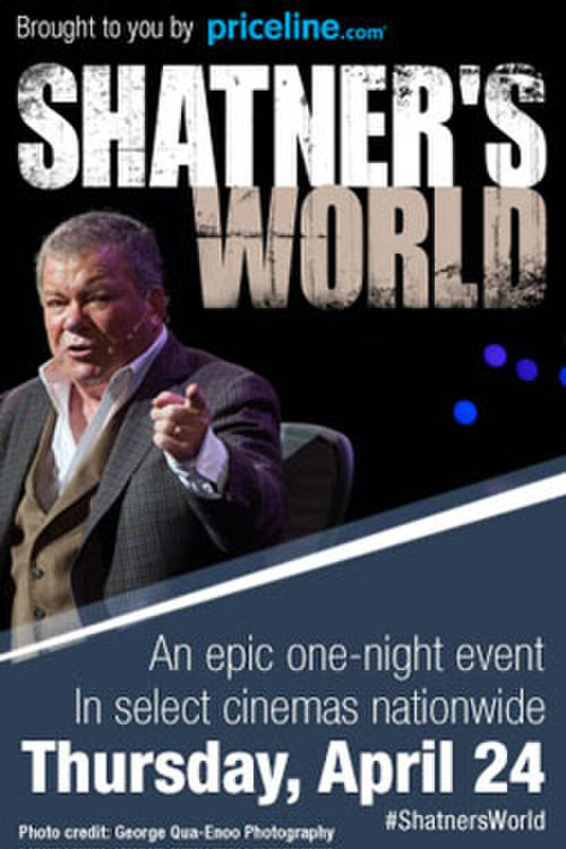 Poster art for "Shatner's World"