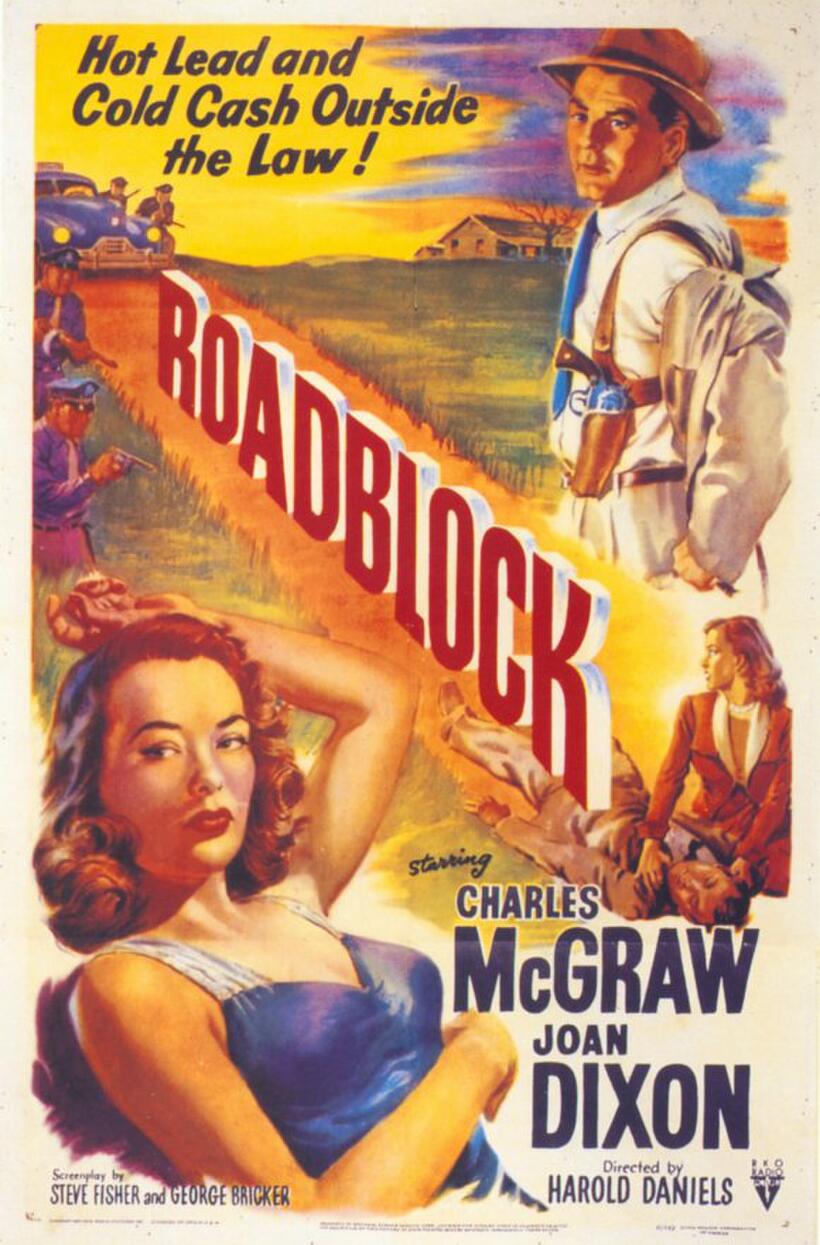 Poster art for "Roadblock."
