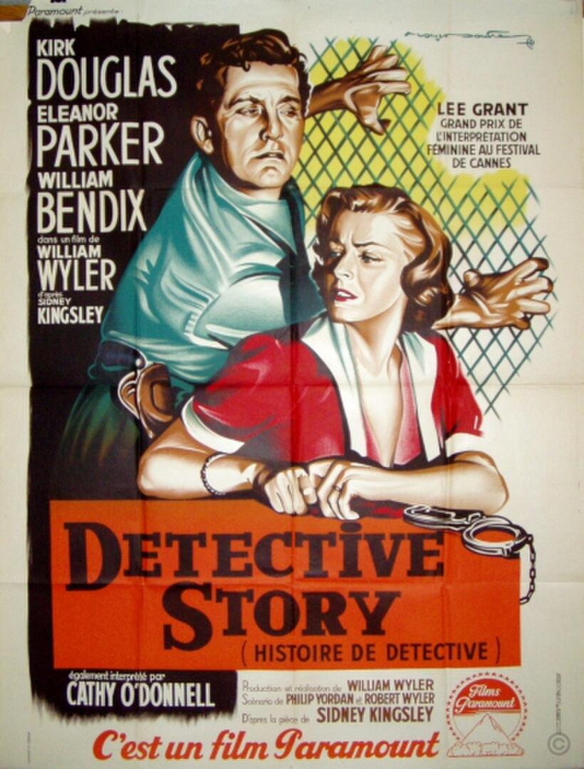 Poster art for "Detective Story."