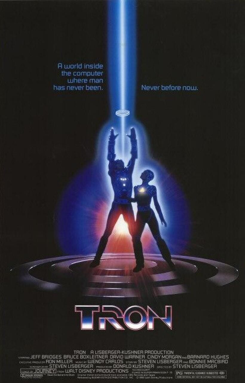 Poster art for "Tron."