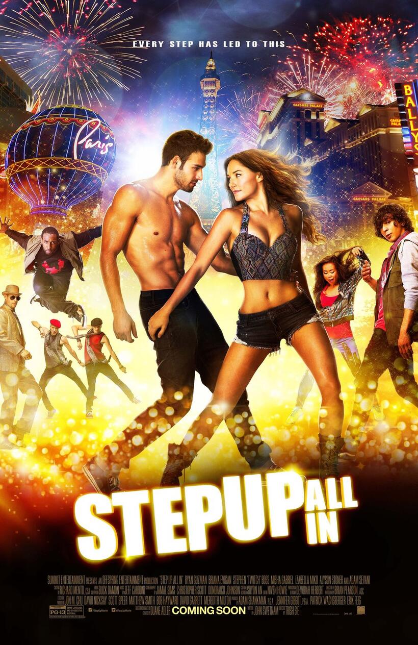 Poster art for "Step Up All In."