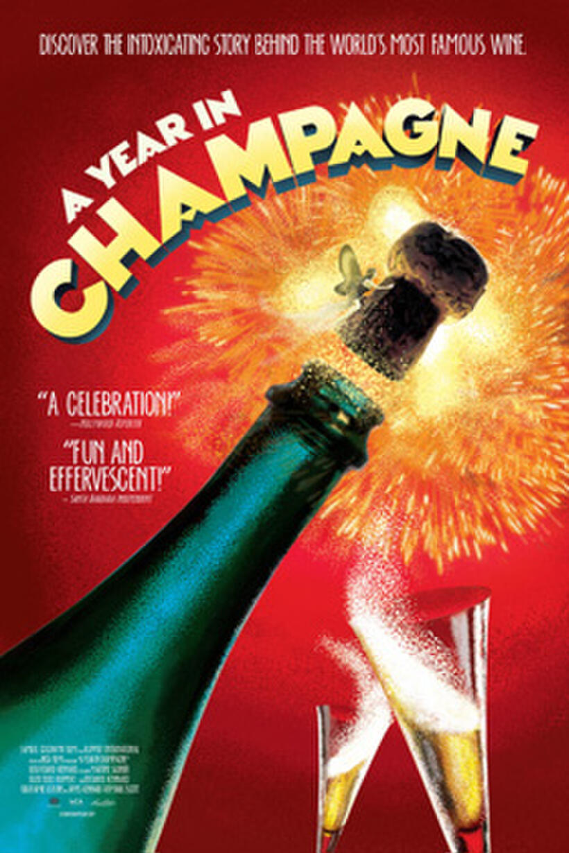 Poster art for "A Year in Champagne."