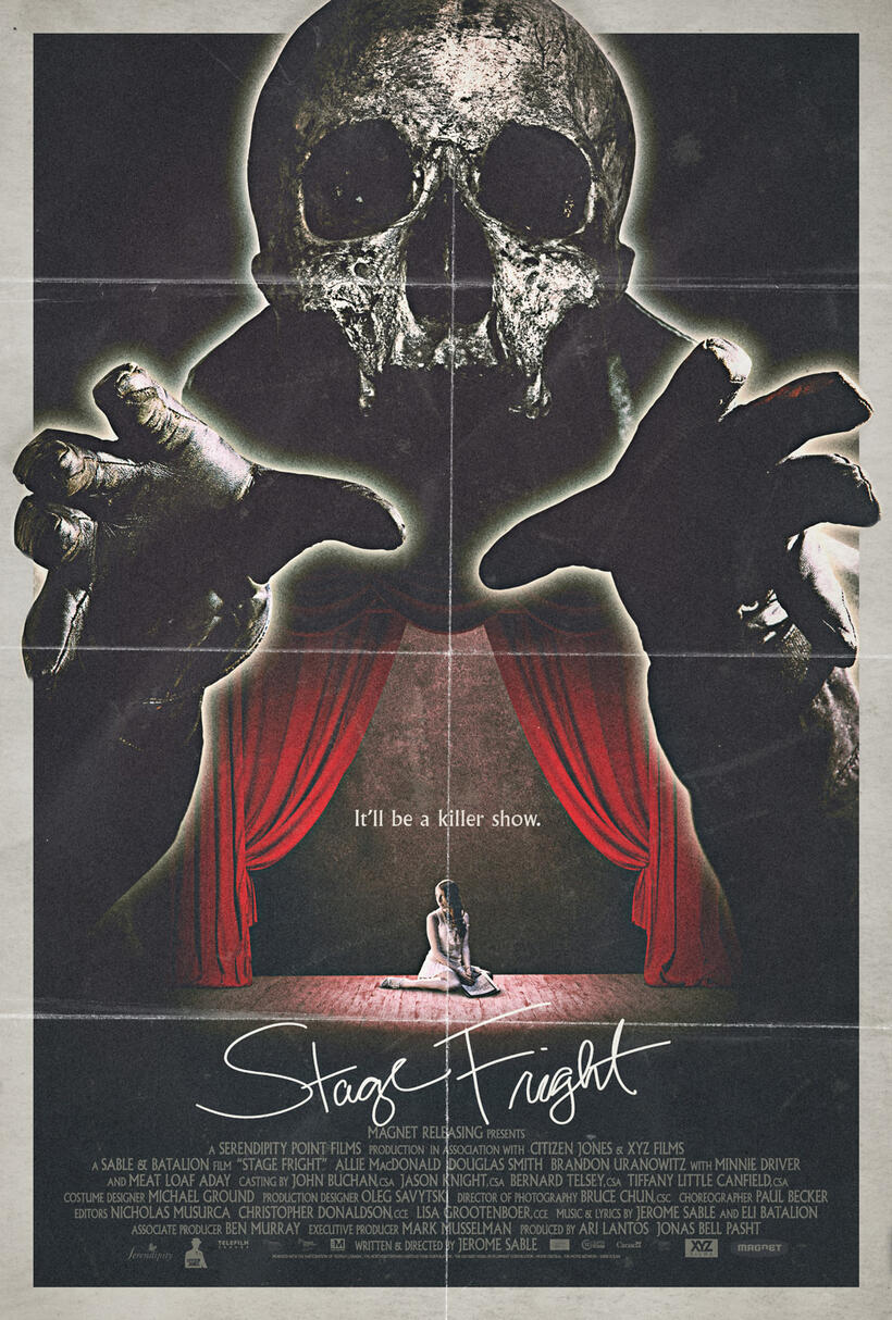 Poster art for "Stage Fright".