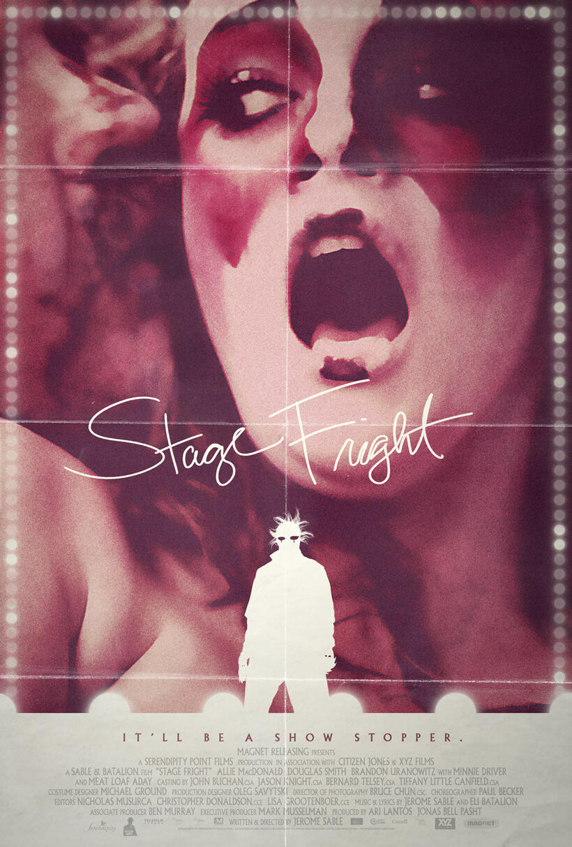 Poster art for "Stage Fright".