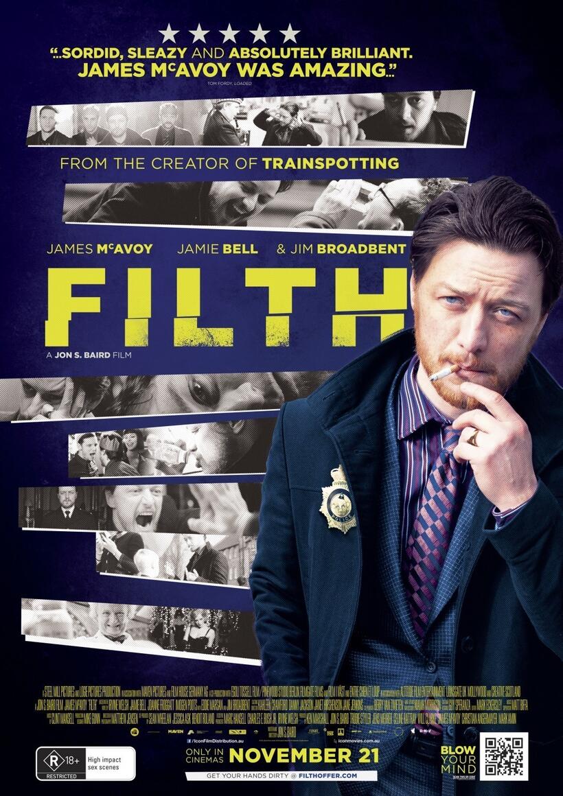 Poster art for "Filth."