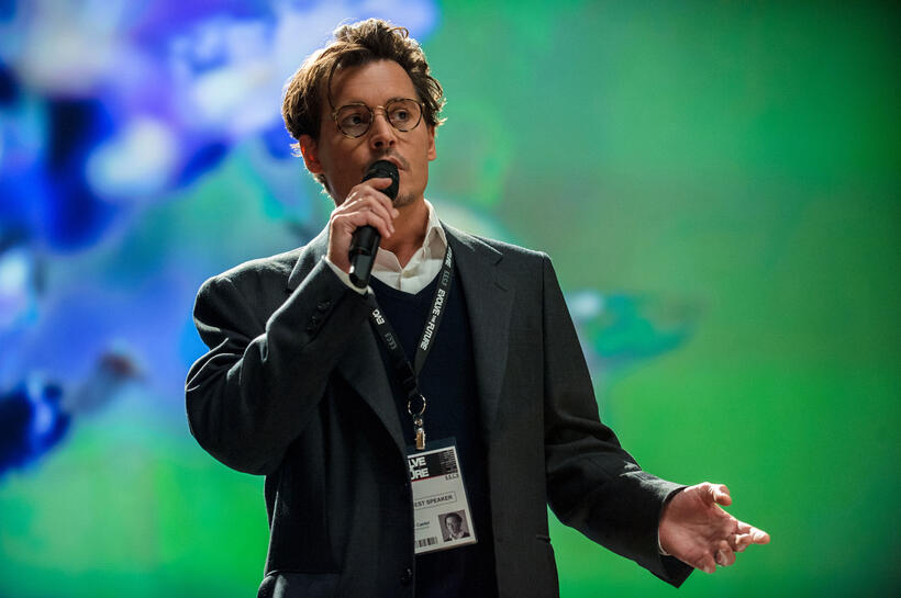 Johnny Depp as Will Caster in "Transcendence."