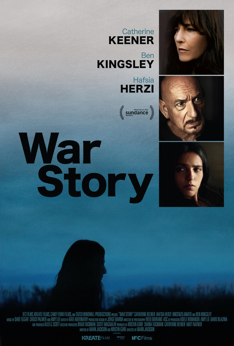 Poster art for "War Story."