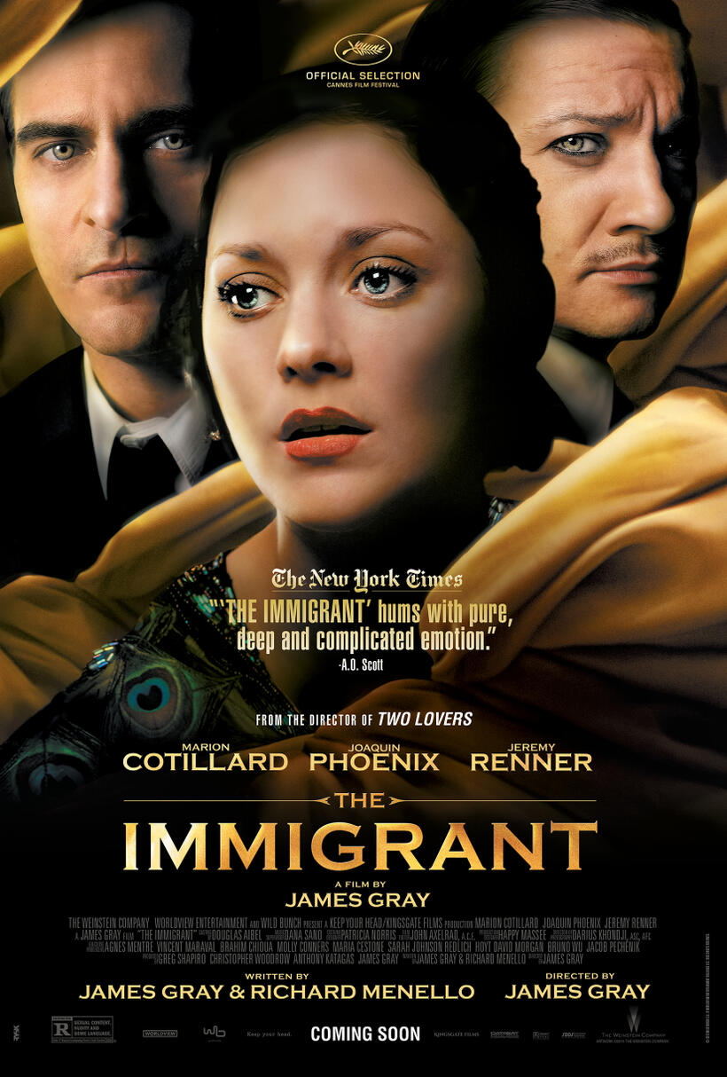 Poster art for "The Immigrant".