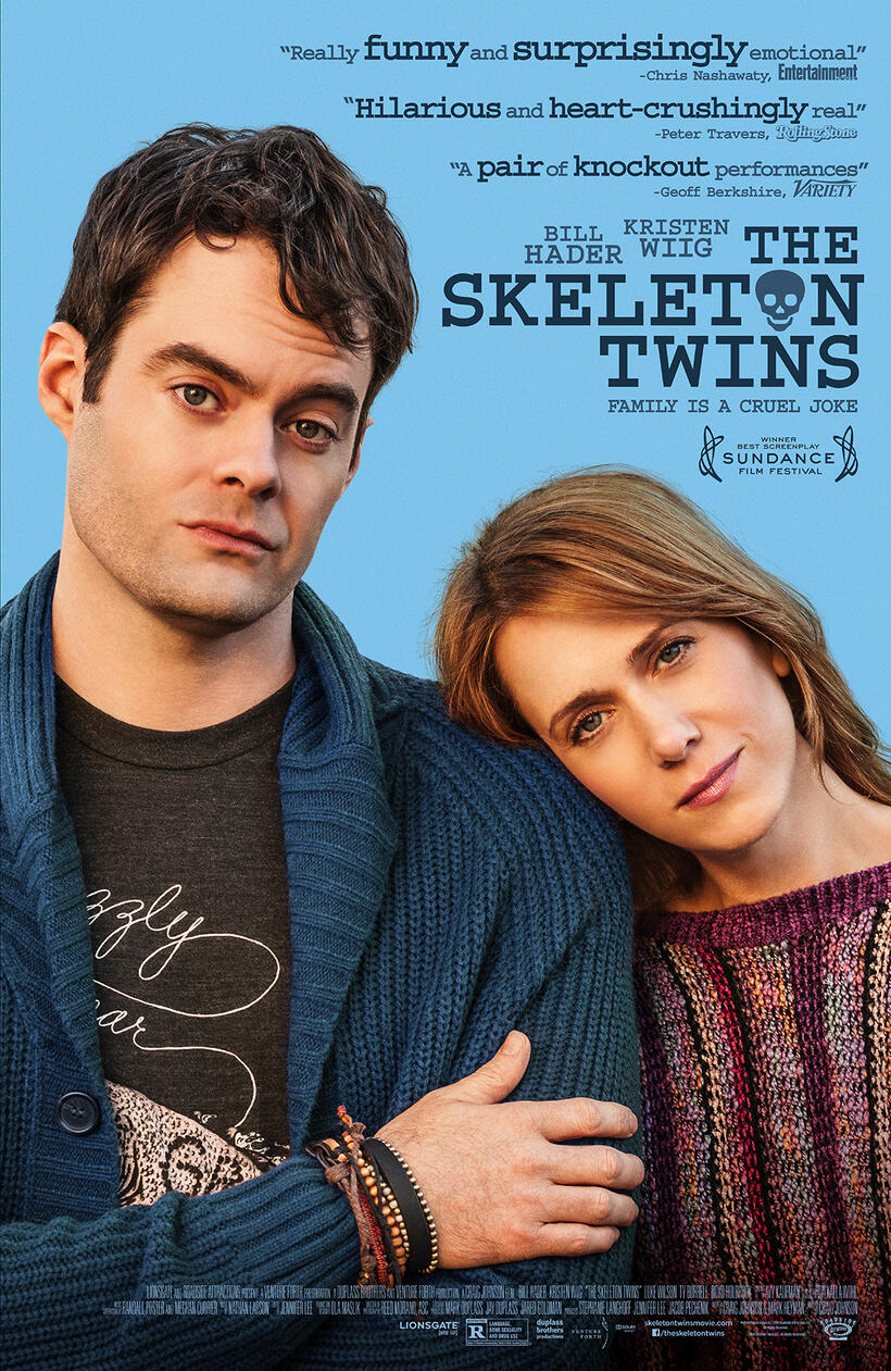 Poster art for "The Skeleton Twins."