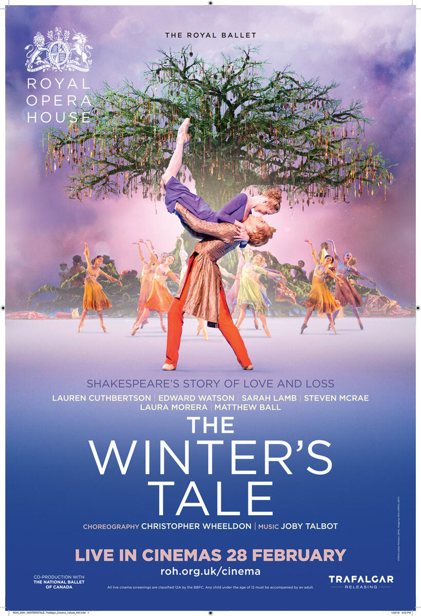 The Royal Opera House: The Winter's Tale poster art