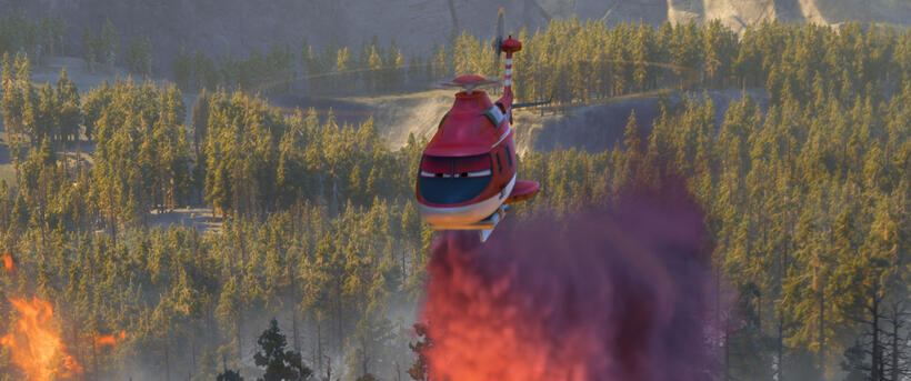 A scene from "Planes: Fire & Rescue."