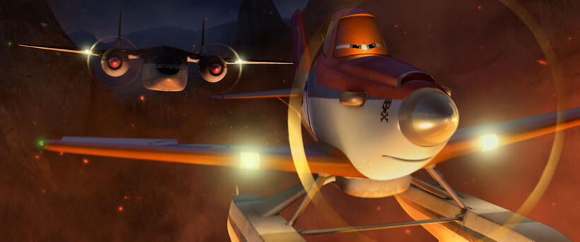 A scene from "Planes: Fire & Rescue."
