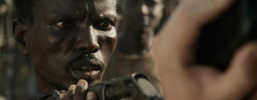 A scene from in "Fishing Without Nets."