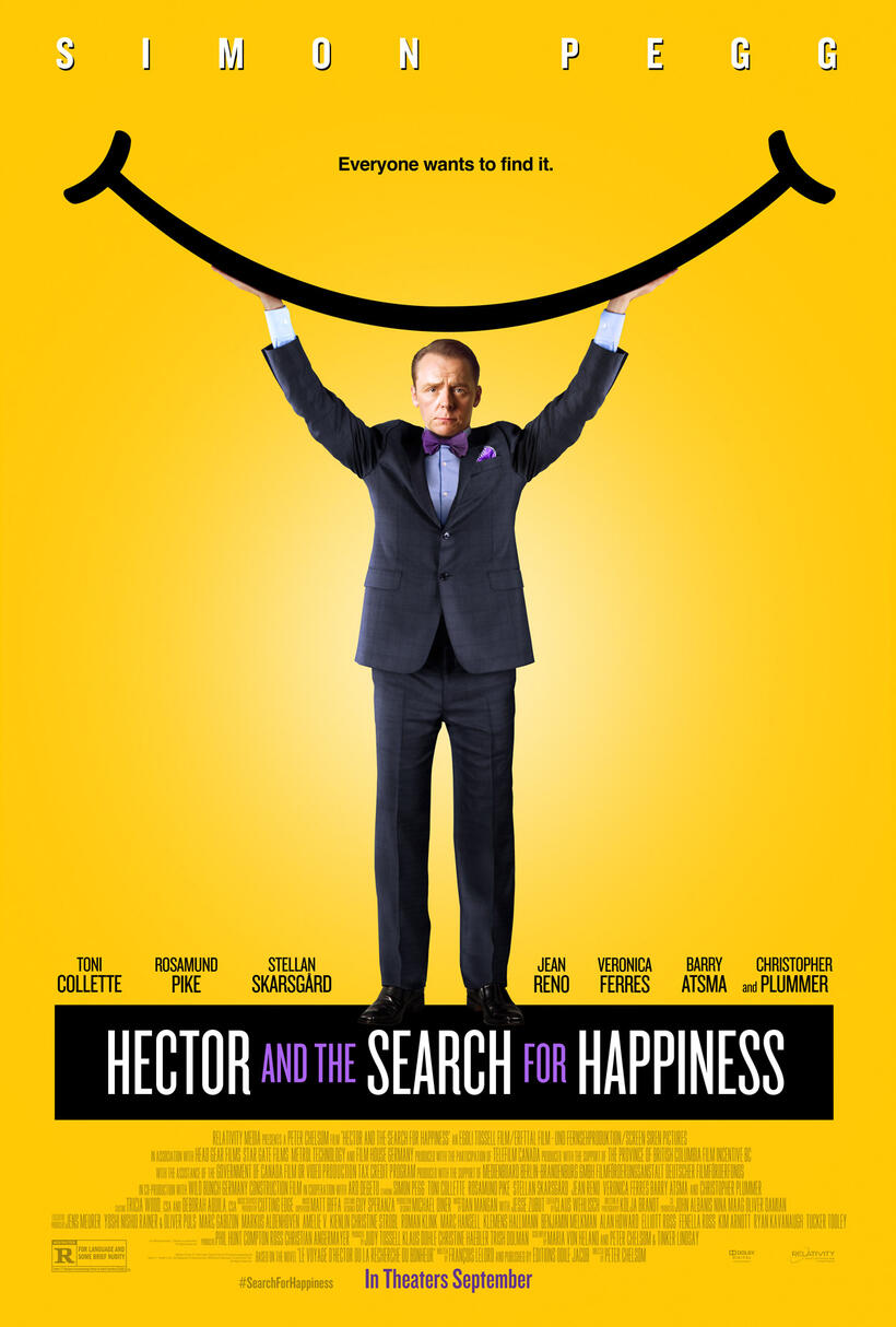 Simon Pegg Hector and the Search for Happiness poster