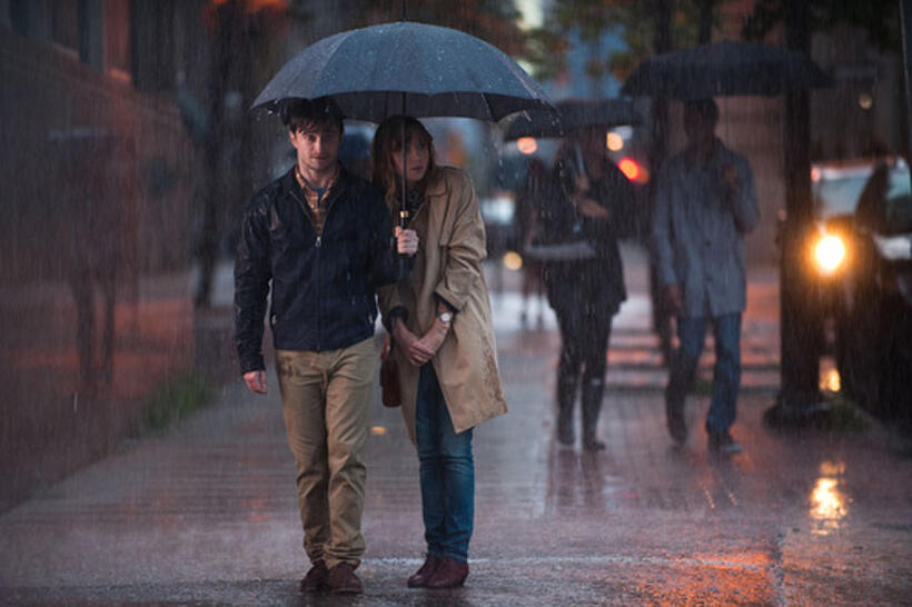 Daniel Radcliffe and Zoe Kazan in "What If"