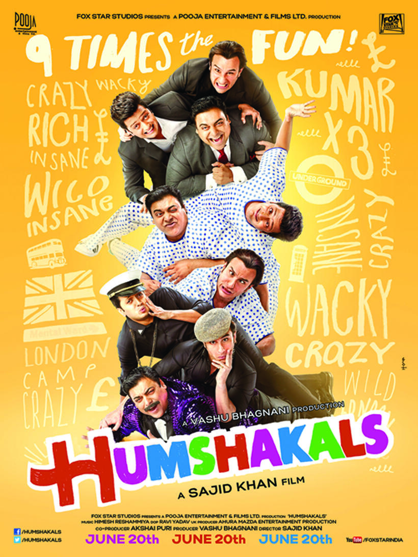 Poster art for "Humshakals."
