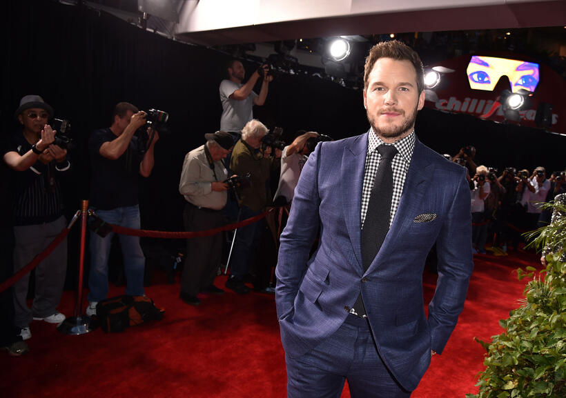 Chris Pratt at the California premiere of "Jurassic World."