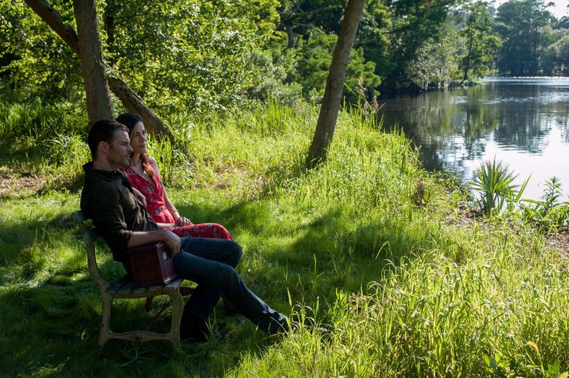 James Marsden and Michelle Monaghan in "The Best of Me."