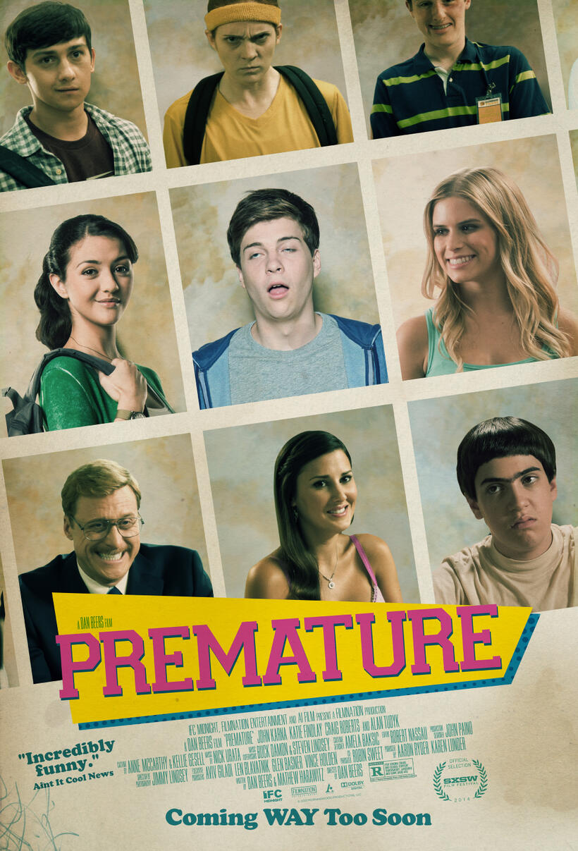 Poster art for "Premature."