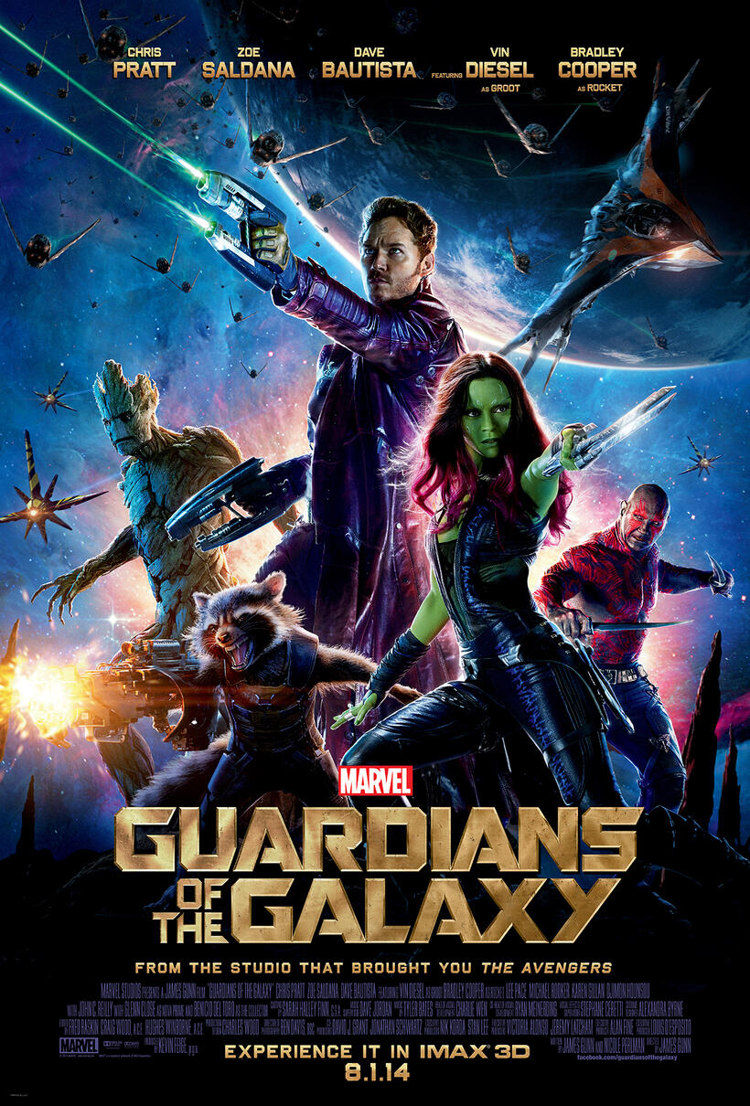 Poster art for "Guardians of the Galaxy: An IMAX 3D Experience."