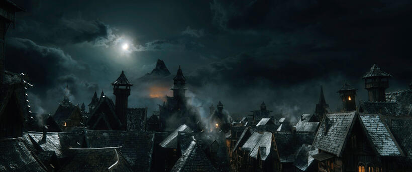A scene from "The Hobbit: The Battle of the Five Armies."