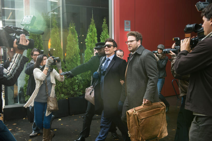 James Franco and Seth Rogen in "The Interview."