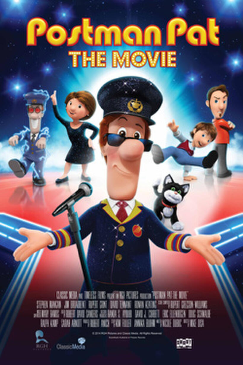 Poster art for "Postman Pat: The Movie."