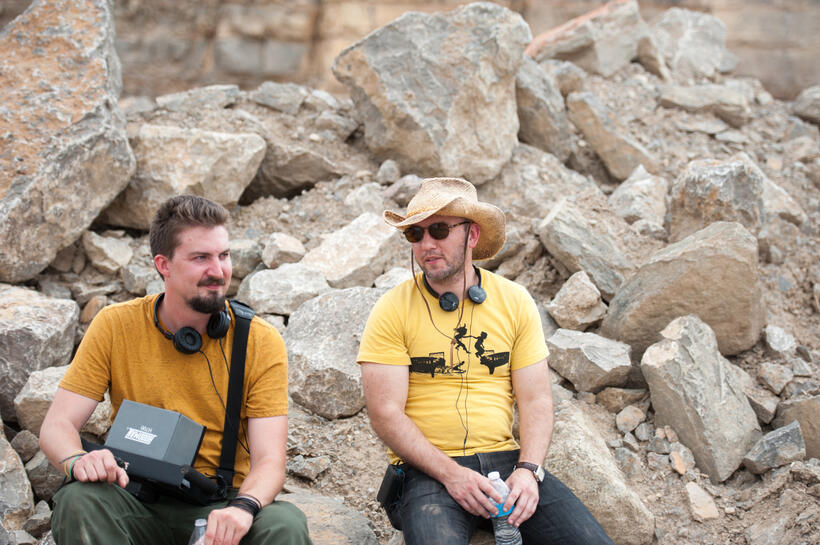 A scene from "The Guest."