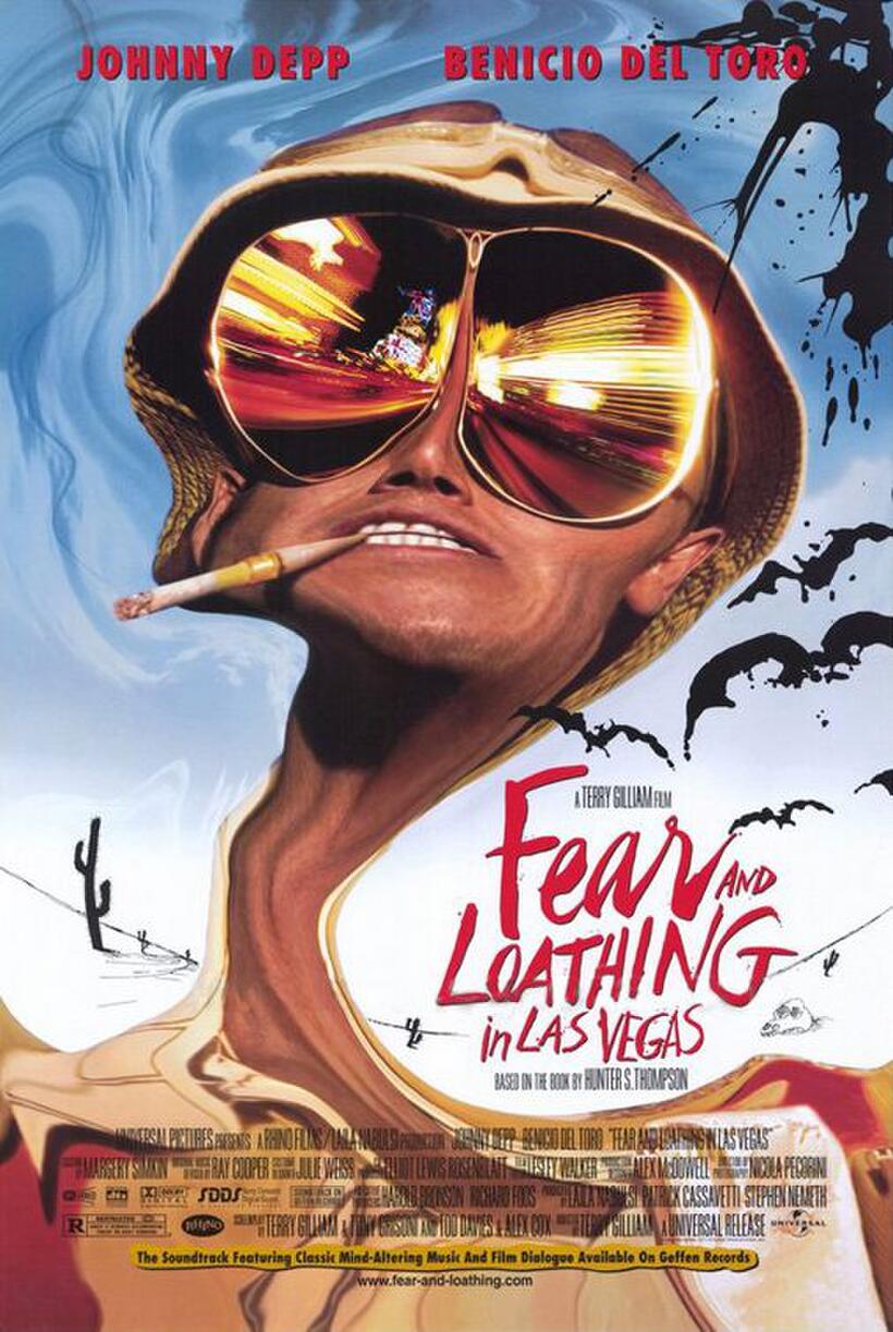 Poster art for "Fear and Loathing in Las Vegas."