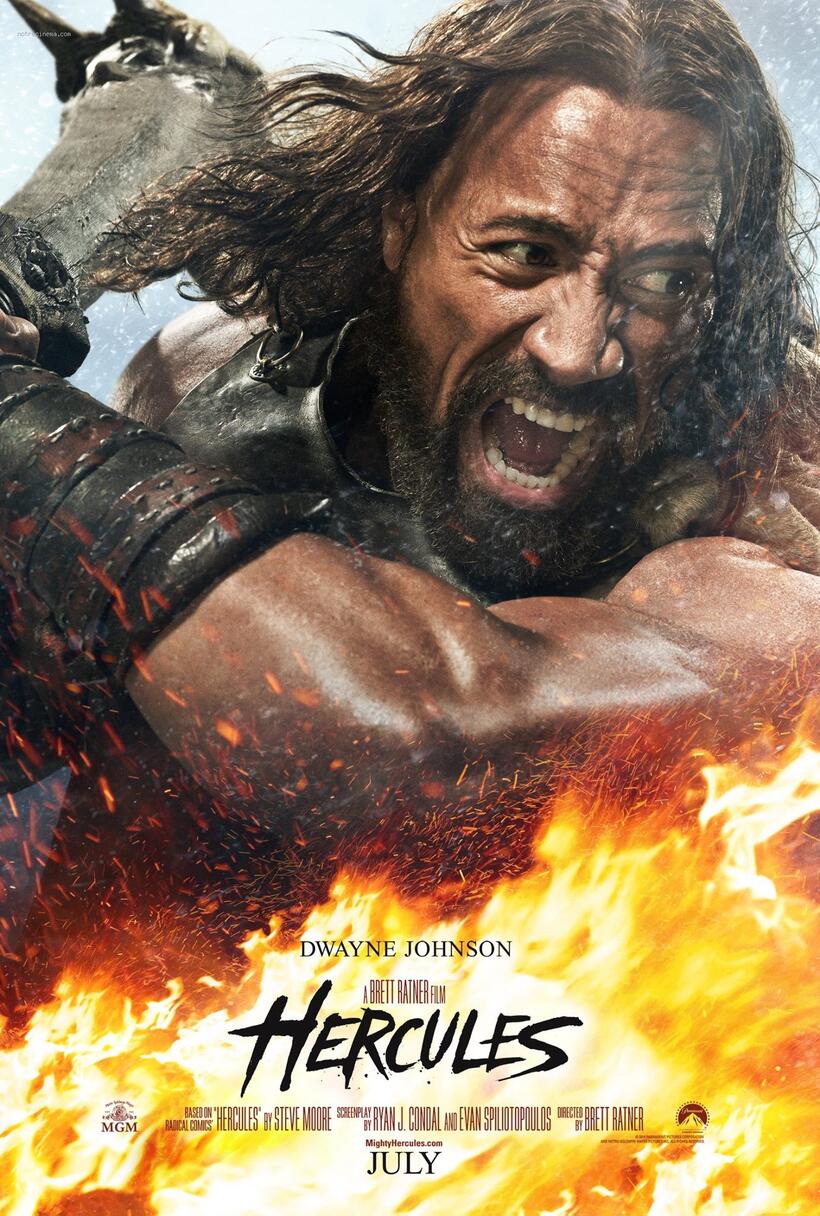 Poster art for "Hercules 3D."