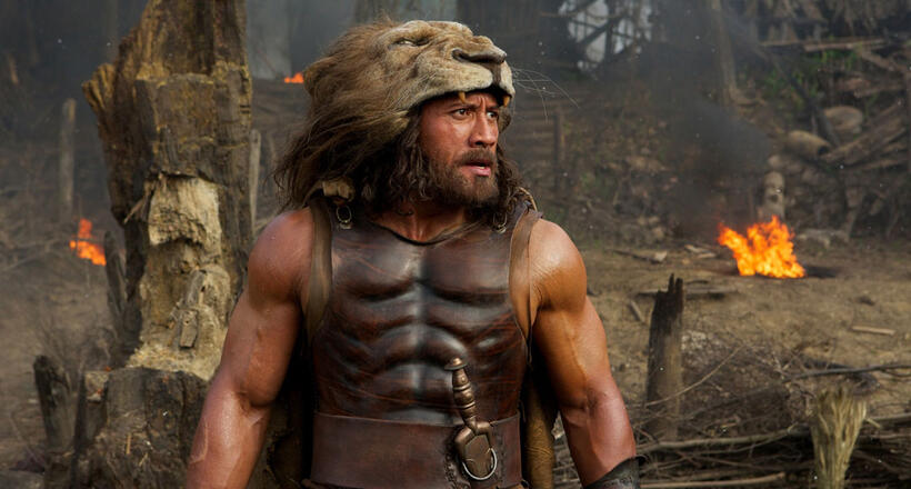 Dwayne Johnson as Hercules in "Hercules."