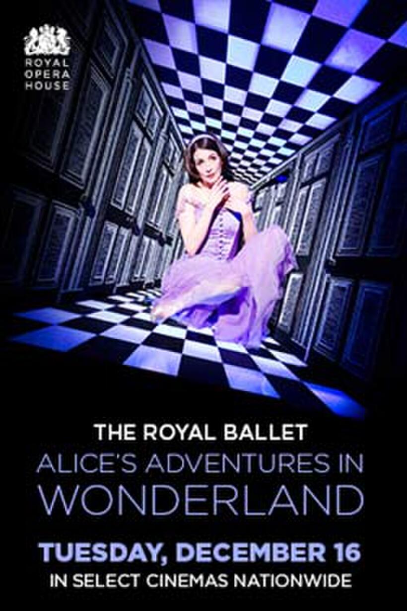 Poster art for "Royal Ballet: Alice’s Adventures in Wonderland."