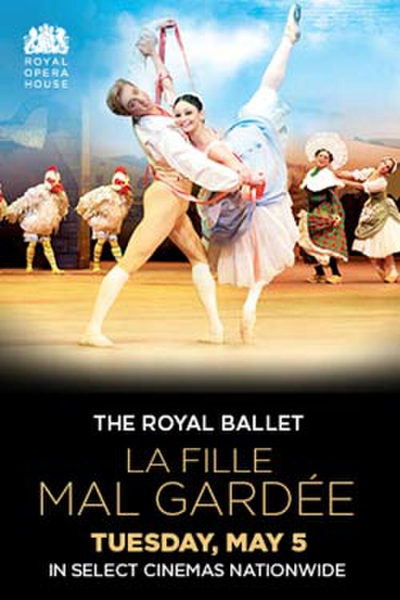 Poster art for "Royal Ballet: La Fille mal gardee."