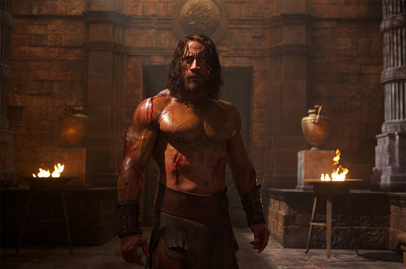 Dwayne Johnson as Hercules in "Hercules."
