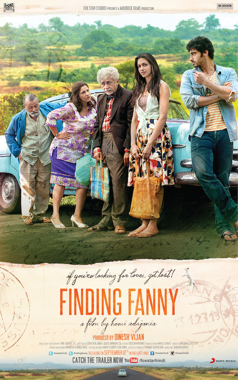 Poster art for "Finding Fanny."