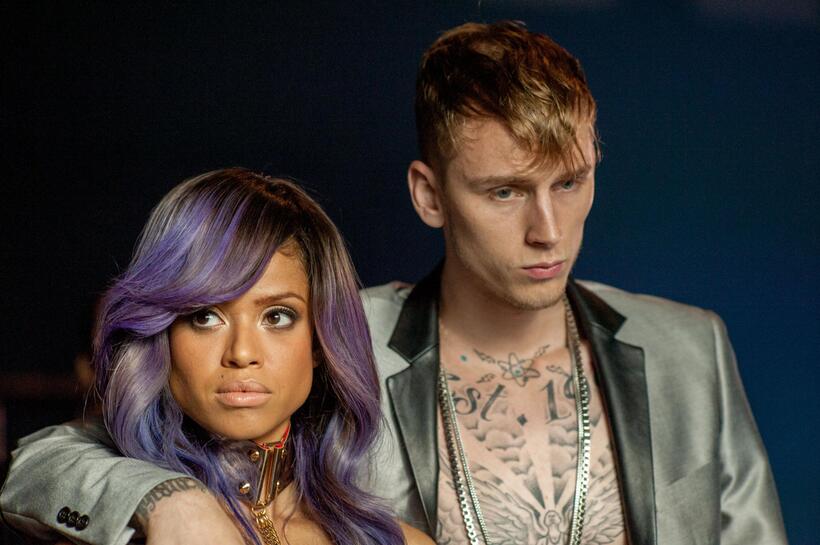 Gugu Mbatha-Raw and Machine Gun Kelly in "Beyond The Lights."