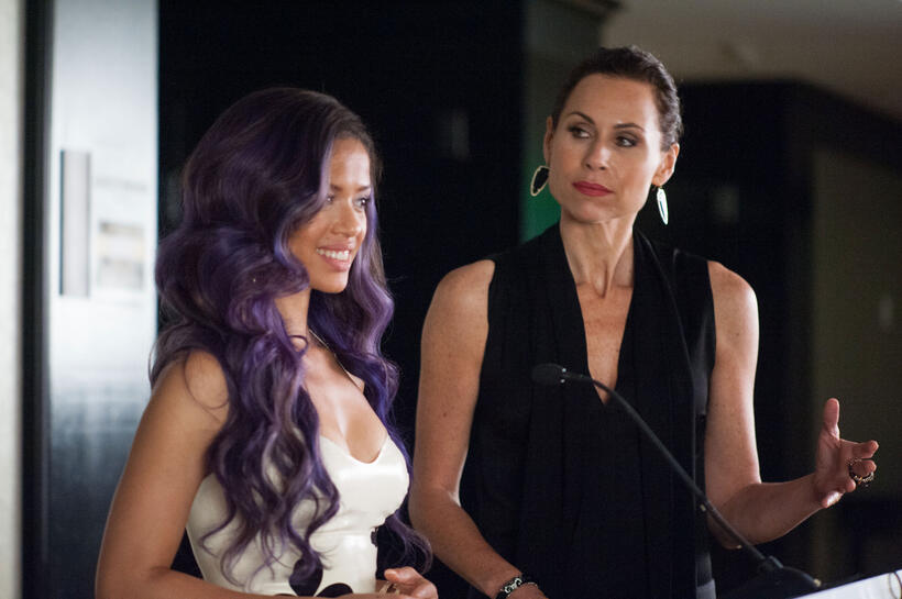 Gugu Mbatha-Raw and Minnie Driver in "Beyond The Lights."