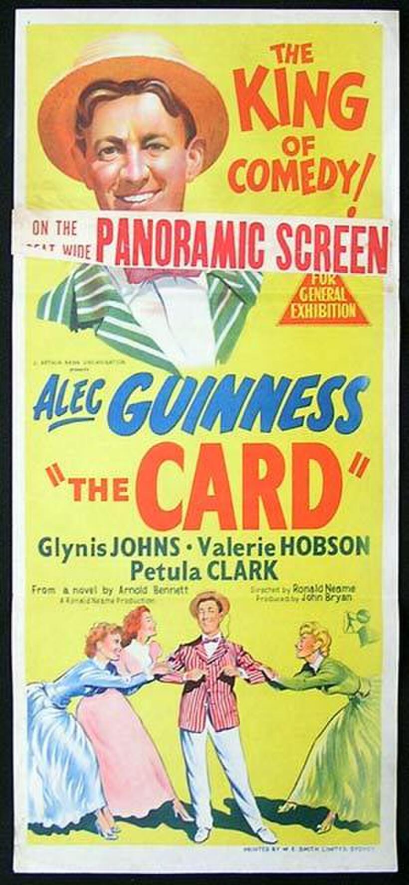 Poster art for "The Card."