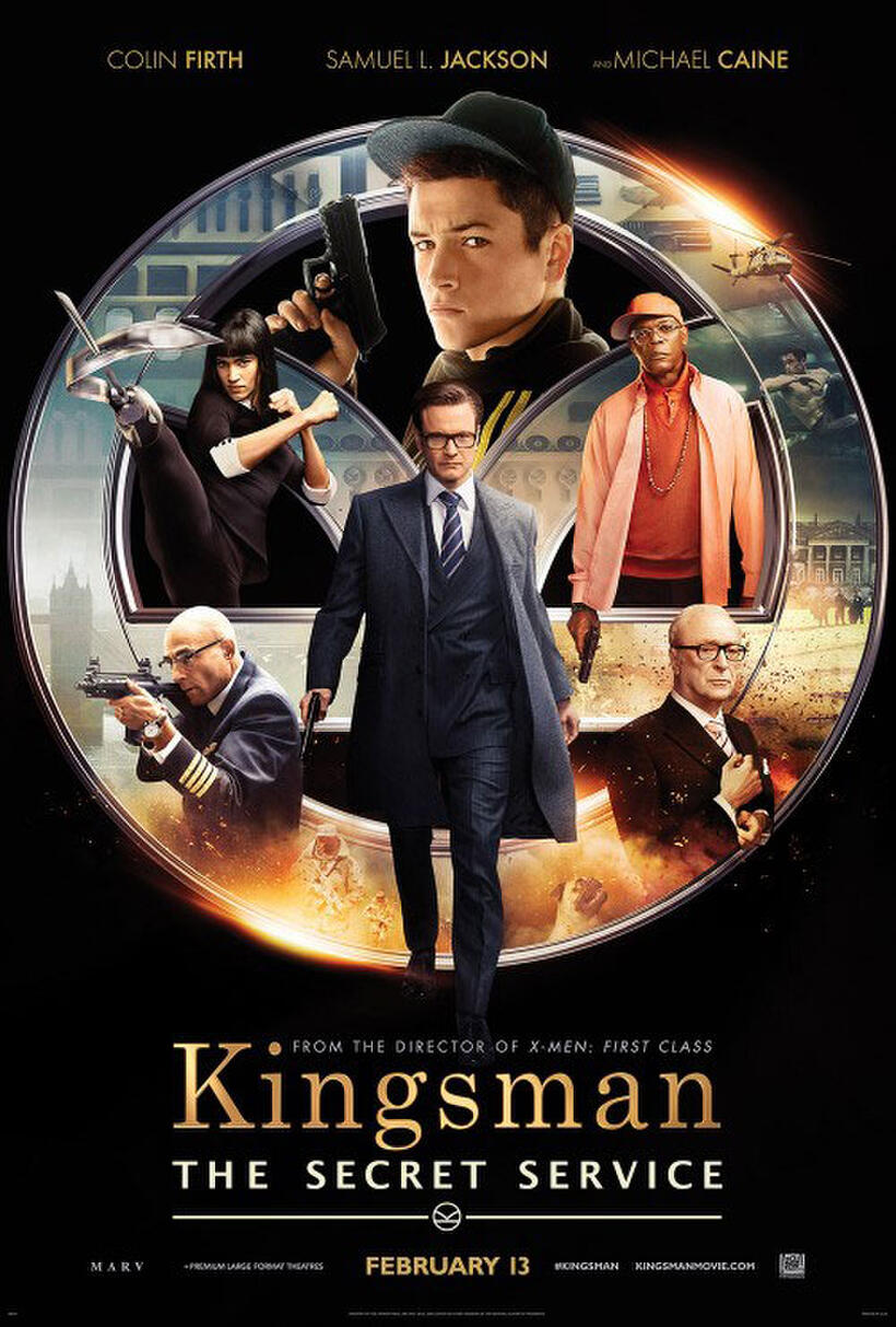 Poster art for "Kingsman: The Secret Service."