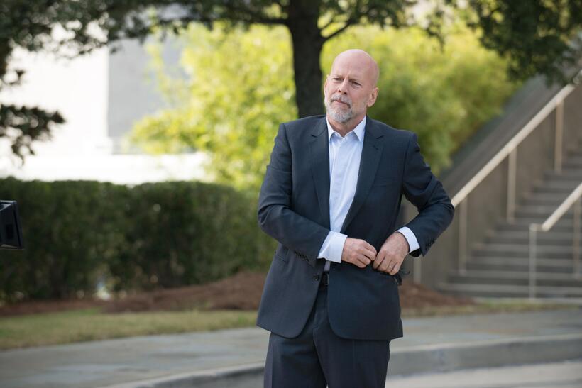Bruce Willis as Omar in "The Prince."