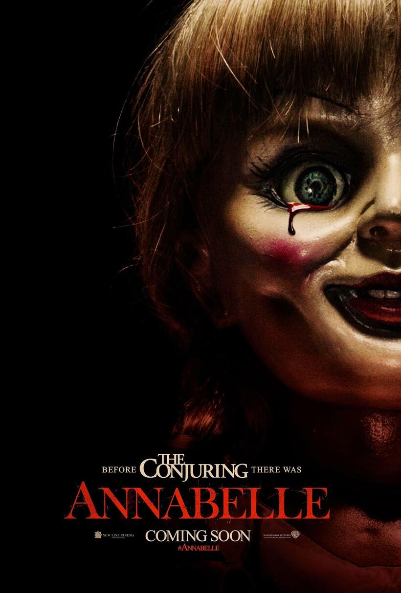 Poster art for "Annabelle."