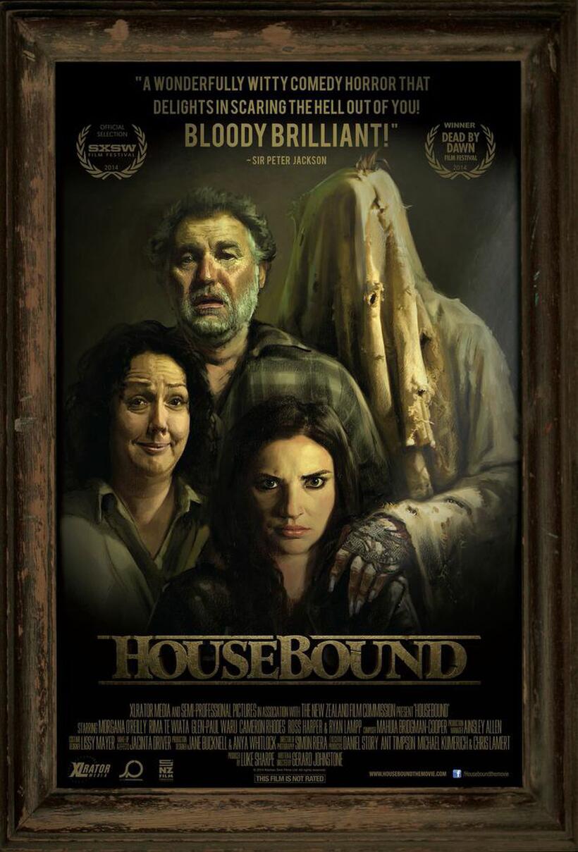 Poster art for "Housebound."