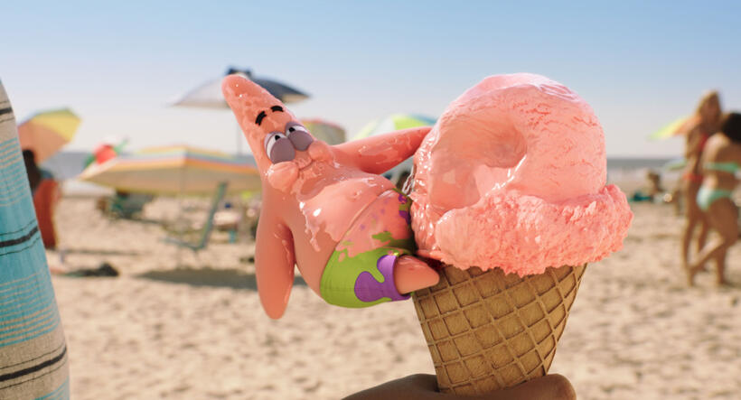 A scene from "The SpongeBob Movie: Sponge Out of Water."