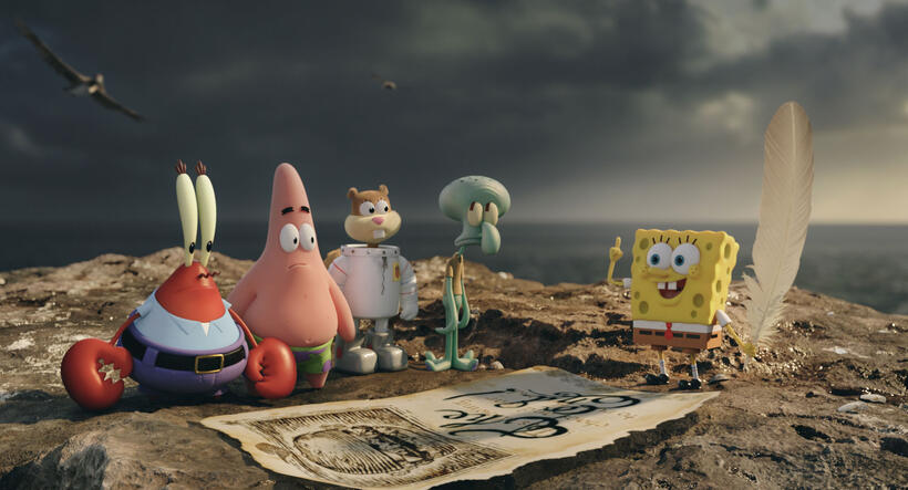 A scene from "The SpongeBob Movie: Sponge Out of Water."