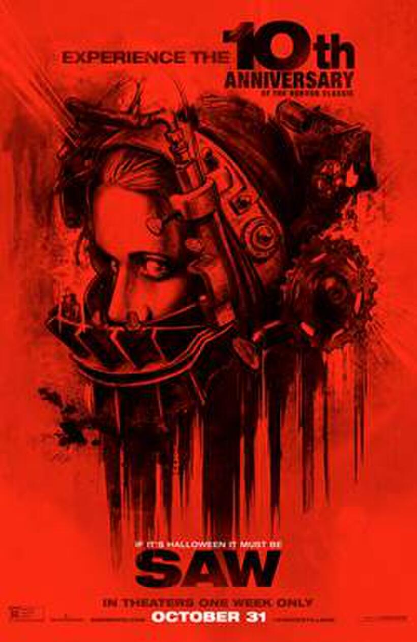 Poster Art for "SAW 10th Anniversary."
