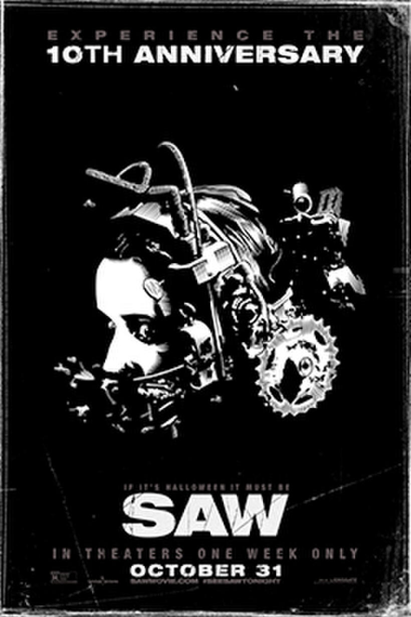 Saw 10th Anniversary poster