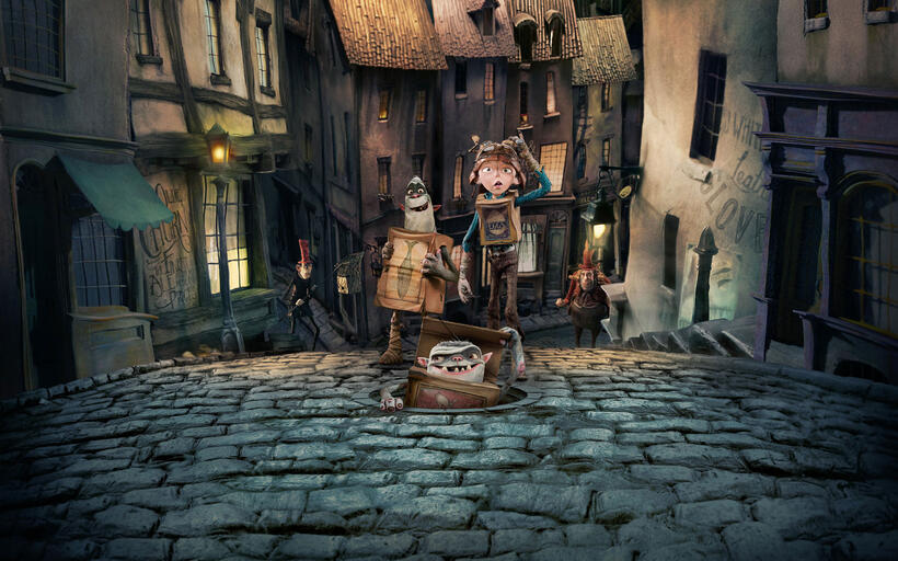 A scene from "The Boxtrolls."